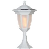 Star Trading Bijela vanjska solarna LED svjetiljka Flame | shoptok.hr