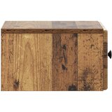  Noćni ormarić za montažu na zid Staro drvo 34,5 x 33 x 20 cm | shoptok.hr