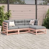  4-dijelni set vrtnih sofa od masivne duglazije i jelovine | shoptok.hr
