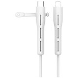 INF Zaščita kabla polnilnika, spiralna zaščita žice, združljiva z iPhone 18W/20W White, (21276261) | Shoptok.si