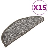  Tepisi za stepenice 15 kom antracit 56x17x3 cm | shoptok.hr