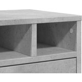 vidaXL Stalak za pisač siva boja betona 40x32x22,5cm konstruirano drvo Cijene