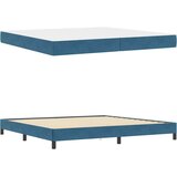  Krevet s opruga kutije Tamno plava 200 x 220 cm tkanina | shoptok.hr