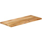 Stolna Mizna plošča z naravnim robom 140x60x3,8 cm trden mangov les, (21412017) | Shoptok.si