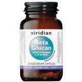 Viridian Nutrition Beta glukan z vitaminom C, vitaminom D in cinkom Viridian (30 kapsul) Cene
