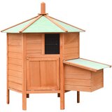 In Kokošnjak iz trdne borovine in lesa jelke 126x117x125 cm | Shoptok.si