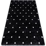 RugsX Preproge Preproga FLUFFY 2370 košati točke - antracit 140x190 cm Siva | Shoptok.si