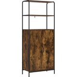 Highboard Dimljeni hrast 40 x 33 x 161 cm Konstruirano drvo | shoptok.hr