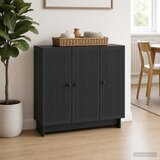  Kreveta Crna 89 x 34,5 x 80 cm Konstruirano drvo | shoptok.hr