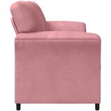 SOFA za dvije osobe Ružičasta 138 x 83 x 95 cm Baršun | shoptok.hr