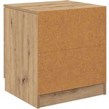 vidaXL Nočna omarica s predalom 2 pcs artisan hrast 45 x 39 x 50 cm | Shoptok.si