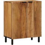 3 kom. sideboard smeđa 60x33x75 cm čvrsto drvo bagrem | shoptok.hr
