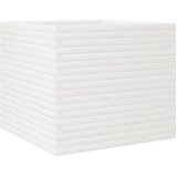  Vrtna sadilica bijela 80x80x68,5 cm od masivne borovine | Eponuda.com