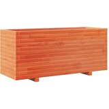 vidaXL Vrtna sadilica voštano smeđe boje 110x40x49,5 cm od borovine | shoptok.hr