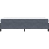  Krevetna konstrukcija Tamno siva 90 x 200 cm tkanina | shoptok.hr