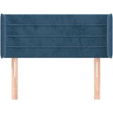  Uzglavlje s ušima tamnoplavo 93x16x78/88 cm baršunasto | shoptok.hr