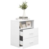 vidaXL Noćni ormarić bijeli 50 x 32 x 60 cm | shoptok.hr