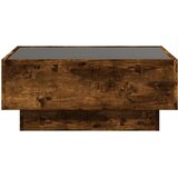  Stolić za kavu LED boja hrasta 70x50x30 cm konstruirano drvo | shoptok.hr