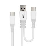 LINQ USB kabel /USB-C v USB-C 60W, Bela, (5000191842) | Shoptok.si