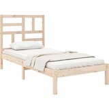  Posteljni okvir trden les 75x190 cm, (20907067) | Shoptok.si