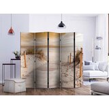 Artgeist PARAVAN 225/172/3 cm temno rumena, ekru | Shoptok.si