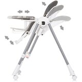 Chipolino hranilica / ležaljka 2u1 Milk Shake Ash Grey | shoptok.hr