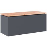  Vrtna klupa Antracit 100 x 40 x 43 cm Čelik | shoptok.hr