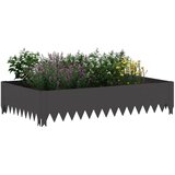  Ograda oko Travnjaka 100 x 60 x 20 cm Čelik Crna - Crna 100 x 60 x 20 cm 1 | shoptok.hr