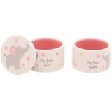 Widdop & Co. Hello Baby - Kutijica set 2 - Hello Baby, Elephant, First Tooth and Curl, Girl Cene