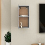 TV ormarić boja betona 30,5 x 30 x 60 cm od konstruiranog drva | shoptok.hr