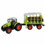 Rc Remote Controlled Tractor with Forest Trailer and Timber Grabber 1:24 | Shoptok.si