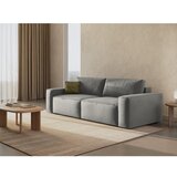 Micadoni Svetlo siva raztegljiva sedežna garnitura iz tkanine bouclé 247 cm Jodie – Home | Shoptok.si