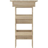  Zidni barski stol boja hrasta 102x45x103 5 cm konstruirano drvo | shoptok.hr