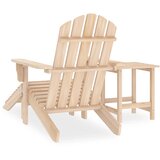  Vrtna stolica Adirondack s otomanom i stolićem od jelovine | shoptok.hr