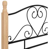  Okvir kreveta crni metalni 90 x 200 cm | shoptok.hr