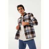 Defacto regular fit checked lumberjack long sleeve shirt cene
