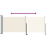  Uvlačiva bočna tenda za terasu 100 x 300 cm krem | shoptok.hr