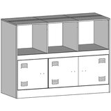 vidaXL Komoda maslinastozeleni 99 x 39 x 73 cm čelična | shoptok.hr