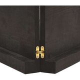  Kopalniški pult temno siv 120x50x6 cm obdelan trden les | Shoptok.si