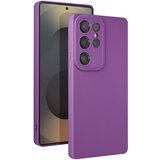 AVIZAR Ohišje za Samsung Galaxy S25 Ultra Silikon Matte, Vijolična, (5000017106) | Shoptok.si