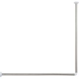 Tendance držač zavjese za kadu kutni 90×90 cm nehrđajući čelik, sivi | Eponuda.ba