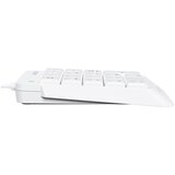 A4Tech FK13P fstyler numerička usb bela tastatura | ePonuda.com
