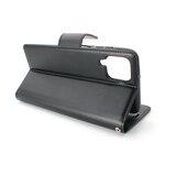  Maska za Samsung A12 4G/ A125F na preklop Hanman Mill crna | ePonuda.com