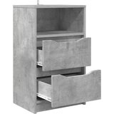 vidaXL Noćni ormarići s ladicama 2 pcs Betonski sivi 40 x 30 x 467 cm | shoptok.hr