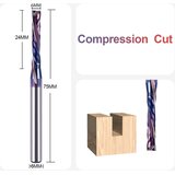 SPETOOL kompresijski spiralni rezkar 6×24mm, steblo 8mm | Shoptok.si