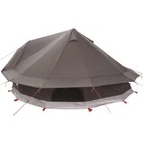 Tipi šator Smeđa siva 800 x 800 x 430 cm Poliester i čelik | Eponuda.com