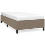 The Living Store Posteljni okvir taupe 90x200 cm blago - Posteljni Okvir, (21525569) | Shoptok.si
