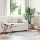  Tepisi Siva Poliester 100 x 200 cm Neklizeći Tepih Valoviti Cijene