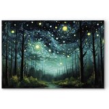  XXL slika - Starry night - a modern version of Van Gogh\'s night sky 240x160 | shoptok.hr