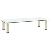 vidaXL TV stojalo prozorno 80x35x17 cm kaljeno steklo Cene